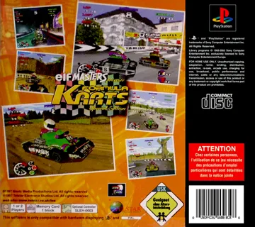 Elf Masters presente Formula Karts - Special Edition (FR) box cover back